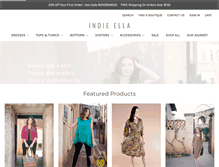 Tablet Screenshot of indieella.com